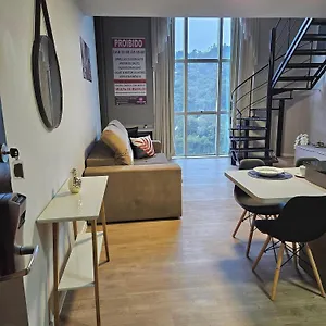  Casa de Férias Saint Sebastian Flat 716 - Com Hidro! Ate 3 Pessoas, Duplex, No Centro